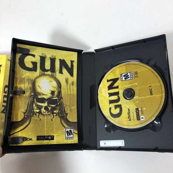 Gun PC Video Game CD-ROM Computer Neversoft Activision 2005 3 Discs Manual E1 - Picture 7 of 11